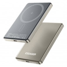 Універсальна мобільна батарея Essager Cross-Border 5000mAh 20W Magsafe/PD/QC3.0 Grey (EDY5K-YJ0A-Z) Універсальна мобільна батарея Essager Cross-Border 5000mAh 20W Magsafe/PD/QC3.0 Grey (EDY5K-YJ0A-Z)
