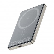 Універсальна мобільна батарея Essager Cross-Border 5000mAh 20W Magsafe/PD/QC3.0 Grey (EDY5K-YJ0A-Z) Універсальна мобільна батарея Essager Cross-Border 5000mAh 20W Magsafe/PD/QC3.0 Grey (EDY5K-YJ0A-Z)