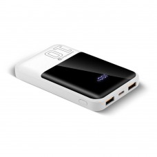 Універсальна мобільна батарея everActive EB-10Q 10000mAh White (EB-10Q)