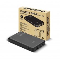 Універсальна мобільна батарея everActive EB-11QB 10000mAh Black (EB-11QB)