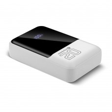 Універсальна мобільна батарея everActive EB-20Q 20000mAh White (EB-20Q)