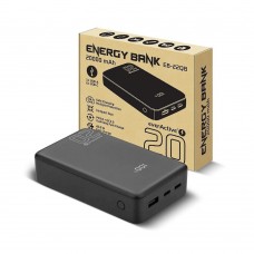 Універсальна мобільна батарея everActive EB-22QB 20000mAh Black (EB-22QB)