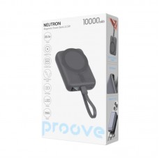 Універсальна мобільна батарея Proove Neutron 22.5W 10000mAh Gray (PBNE22022203) Універсальна мобільна батарея Proove Neutron 22.5W 10000mAh Gray (PBNE22022203)