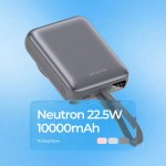 Універсальна мобільна батарея Proove Neutron 22.5W 10000mAh Silver/White (PBNE22022206) Універсальна мобільна батарея Proove Neutron 22.5W 10000mAh Silver/White (PBNE22022206)