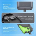 Універсальна мобільна батарея Proove Neutron 22.5W 10000mAh Silver/White (PBNE22022206) Універсальна мобільна батарея Proove Neutron 22.5W 10000mAh Silver/White (PBNE22022206)