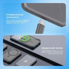 Універсальна мобільна батарея Proove X-Core 20W 5000mAh Purple (PNXC20010009) Універсальна мобільна батарея Proove X-Core 20W 5000mAh Purple (PNXC20010009)