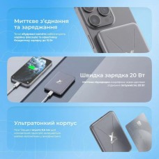 Універсальна мобільна батарея Proove X-Core 20W 5000mAh Purple (PNXC20010009) Універсальна мобільна батарея Proove X-Core 20W 5000mAh Purple (PNXC20010009)