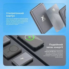 Універсальна мобільна батарея Proove X-Core 22.5W 10000mAh Purple (PNXC22010009)