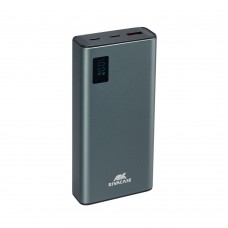Універсальна мобільна батарея Rivacase Rivapower 20000 mAh Grey (VA1022) (RIVAPOWER VA1022 (Grey))