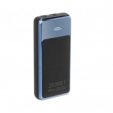 Універсальна мобільна батарея Rivacase Rivapower 20000mAh Black (VA1075) (RIVAPOWER VA1075 (Black))