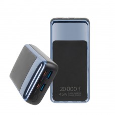 Універсальна мобільна батарея Rivacase Rivapower 20000mAh Black (VA1075) (RIVAPOWER VA1075 (Black))