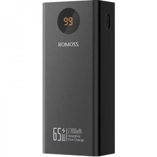 Універсальна мобільна батарея Romoss PEA27S Pro 27000mAh 65W Black (PEA27-282-2111H)