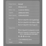 Універсальна мобільна батарея Romoss Sense6F 20000mAh 22.5W White (PPH80-611-1121H) Універсальна мобільна батарея Romoss Sense6F 20000mAh 22.5W White (PPH80-611-1121H)