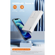 Універсальна мобільна батарея Romoss Sense8+ 30000mAh White (PHP30-401-02) Універсальна мобільна батарея Romoss Sense8+ 30000mAh White (PHP30-401-02)