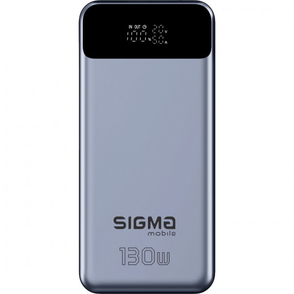 Універсальна мобільна батарея Sigma mobile X-Power SI30A7QLX 30000mAh Silver (4827798479117)