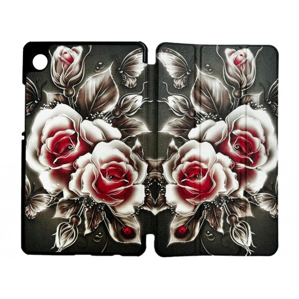 Чохол BeCover Smart Case для Samsung Galaxy Tab A11 SM-X133/SM-X135 8.7" Black Rose (713983)