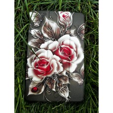 Чохол BeCover Smart Case для Samsung Galaxy Tab A11 SM-X133/SM-X135 8.7" Black Rose (713983)