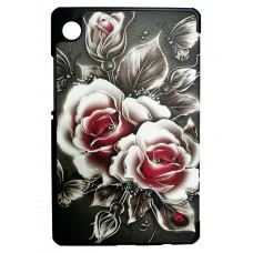 Чохол BeCover Smart Case для Samsung Galaxy Tab A9 SM-X115 8.7" Black Rose (711266)