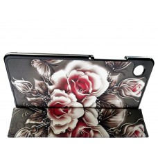 Чохол BeCover Smart Case для Samsung Galaxy Tab A9 SM-X115 8.7" Black Rose (711266)