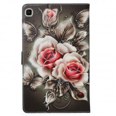 Чохол BeCover Smart Case для Samsung Galaxy Tab S6 Lite (2024) 10.4" P620/P625/P627 Black Rose (711286)