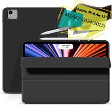 Чохол BeCover Tri Fold Soft TPU Silicone для Apple iPad Air 13" M2 2024 Black (711469)