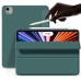 Чохол BeCover Tri Fold Soft TPU Silicone для Apple iPad Air 13" M2 2024 Dark Green (711470)