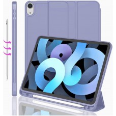 Чохол BeCover Tri Fold Soft TPU з кріпленням Apple Pencil для Apple iPad Air 11" M2 2024 Purple (711404)