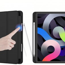 Чохол BeCover Tri Fold Soft TPU з кріпленням Apple Pencil для Apple iPad Air 11" M4 2026 Black (715229)