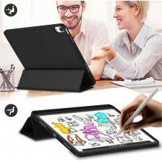 Чохол BeCover Tri Fold Soft TPU з кріпленням Apple Pencil для Apple iPad Air 11" M4 2026 Black (715229)