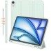 Чохол BeCover Tri Fold Soft TPU з кріпленням Apple Pencil для Apple iPad Air 11" M4 2026 Green (715231)