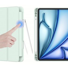 Чохол BeCover Tri Fold Soft TPU з кріпленням Apple Pencil для Apple iPad Air 11" M4 2026 Green (715231)