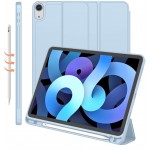 Чохол BeCover Tri Fold Soft TPU з кріпленням Apple Pencil для Apple iPad Air 11" M4 2026 Light Blue (715232) Чохол BeCover Tri Fold Soft TPU з кріпленням Apple Pencil для Apple iPad Air 11" M4 2026 Light Blue (715232)