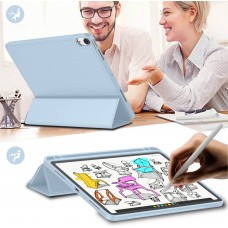 Чохол BeCover Tri Fold Soft TPU з кріпленням Apple Pencil для Apple iPad Air 11" M4 2026 Light Blue (715232)