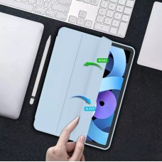 Чохол BeCover Tri Fold Soft TPU з кріпленням Apple Pencil для Apple iPad Air 11" M4 2026 Light Blue (715232)