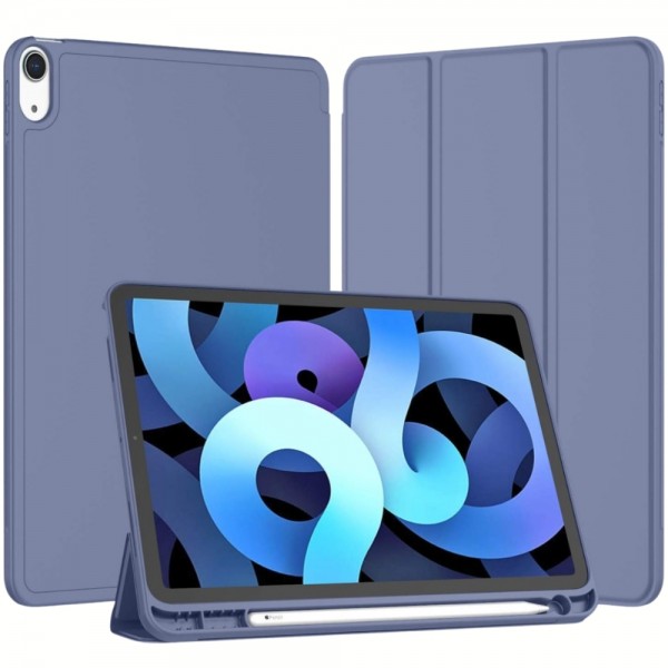 Чохол BeCover Tri Fold Soft TPU з кріпленням Apple Pencil для Apple iPad Air 11" M4 2026 Purple (715233)