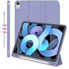 Чохол BeCover Tri Fold Soft TPU з кріпленням Apple Pencil для Apple iPad Air 11" M4 2026 Purple (715233)