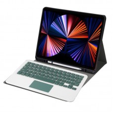Чохол з бездротовою клавіатурою (TouchPad) BeCover для Apple iPad Pro 12.9 (2020/2021/2022) Dark Green (712383)