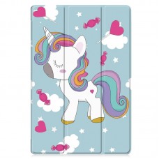 Чохол-книжка BeCover Flexible TPU Mate для Samsung Galaxy Tab S9 (SM-X710/SM-X716)/S9 FE (SM-X510/SM-X516B) Unicorn (712536)
