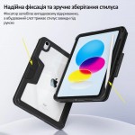 Чохол-книжка BeCover Rugged Origami Transparent з кріпленням Apple Pencil для Apple iPad 10.9" (2022/2024)/iPad (А16) 2025 11" Black (714966) Чохол-книжка BeCover Rugged Origami Transparent з кріпленням Apple Pencil для Apple iPad 10.9" (2022/2024)/iPad (А16) 2025 11" Black (714966)