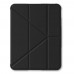 Чохол-книжка BeCover Rugged Origami Transparent з кріпленням Apple Pencil для Apple iPad Air 11" M2/M3 (2024/2025) Black (714968)
