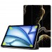 Чохол-книжка BeCover Smart Case для Apple iPad Air 11" M2/M3 (2024/2025) Black Abstraction (711598)