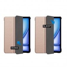 Чохол-книжка BeCover Smart Case для Apple iPad Air 11" M2/M3 (2024/2025) Pink (711595)