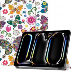 Чохол-книжка BeCover Smart Case для Apple iPad Pro 11" M4 2024 Butterfly (711631)