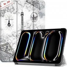 Чохол-книжка BeCover Smart Case для Apple iPad Pro 11" M4 2024 Paris (711640)