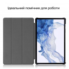 Чохол-книжка BeCover Smart Case для Samsung Galaxy Tab S10 Lite SM-X400/406 10.9" Dark Green (713838)
