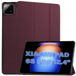 Чохол-книжка BeCover Smart Case для Xiaomi Pad 6S Pro 12.4" Red Wine (711087) Чохол-книжка BeCover Smart Case для Xiaomi Pad 6S Pro 12.4" Red Wine (711087)