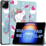 Чохол-книжка BeCover Smart Case для Xiaomi Pad 6S Pro 12.4" Unicorn (711089) Чохол-книжка BeCover Smart Case для Xiaomi Pad 6S Pro 12.4" Unicorn (711089)