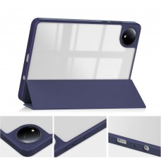Чохол-книжка BeCover Soft Edge TPU для Xiaomi Redmi Pad SE 8.7 Deep Blue (712565)