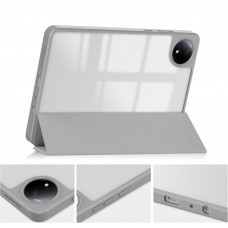 Чохол-книжка BeCover Soft Edge TPU для Xiaomi Redmi Pad SE 8.7 Gray Marble (712575)