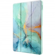 Чохол-книжка BeCover Soft Edge TPU для Xiaomi Redmi Pad SE 8.7 Green Marble (712574)